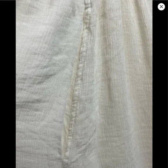RAG & BONE White Button Down Mini Dress Elish size Medium - Picture 7 of 8